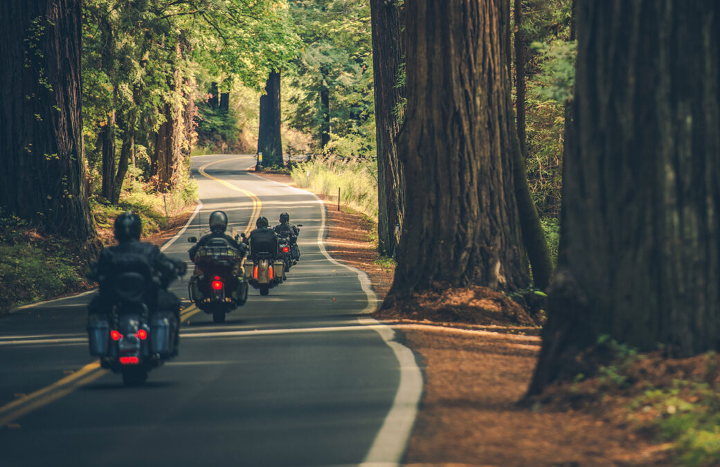 When Do Motorcycles Have the Right of Way in California?